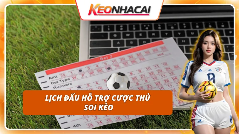 Lịch thi đấu - công cụ đắc lực để soi kèo chính xác
