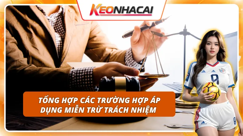 Tình huống áp dụng chính sách miễn trừ trách nhiệm tại website